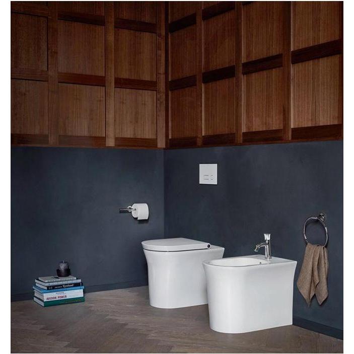 Thumbnail - Duravit, Toilette + Bidet, Stand-Tiefspül-WC WHITE TULIP rim. Abgang waagerecht HygieneGlaze weiss