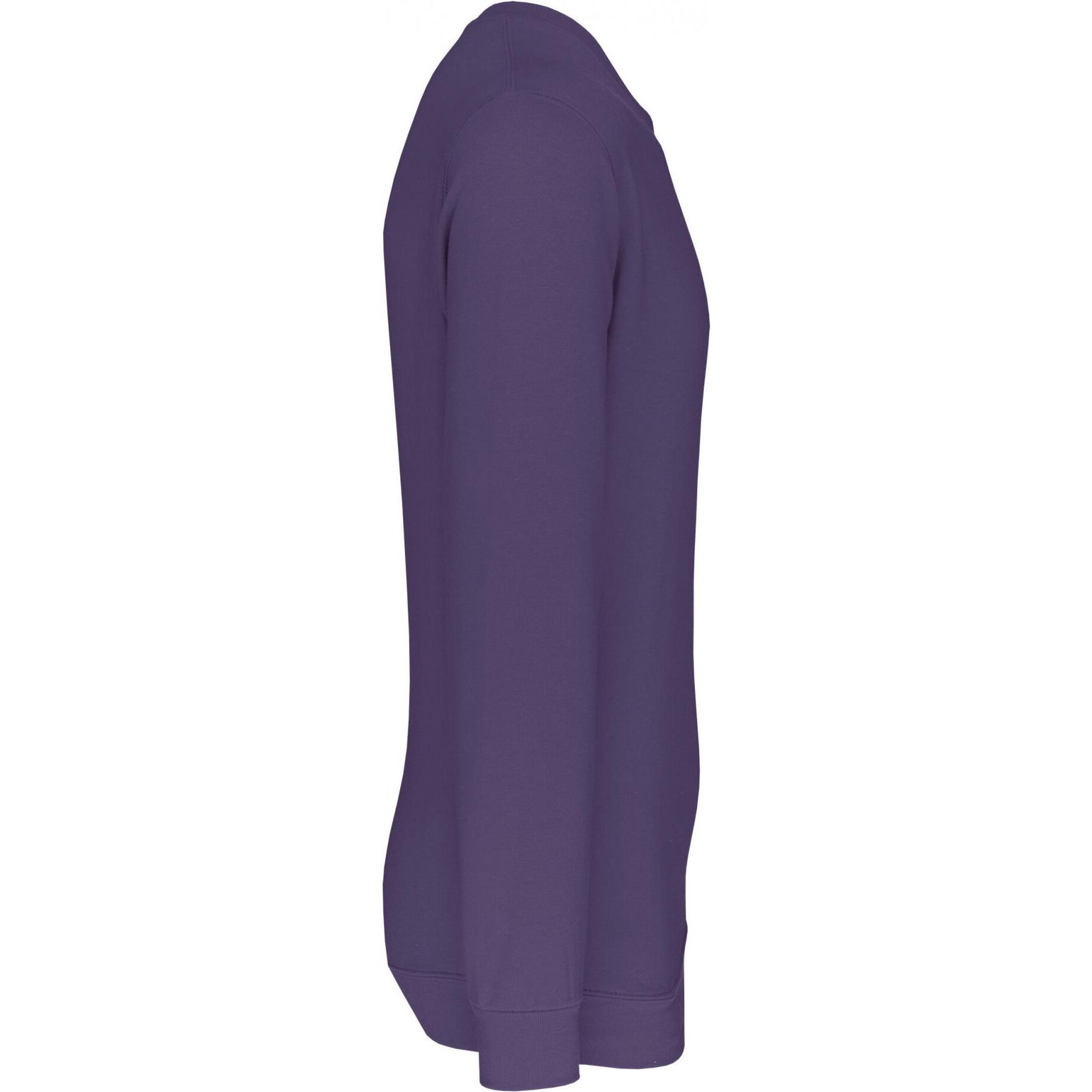 Thumbnail - Kariban, Pullover, Sweatshirt mit Rundhalsausschnitt, Violett, (S)