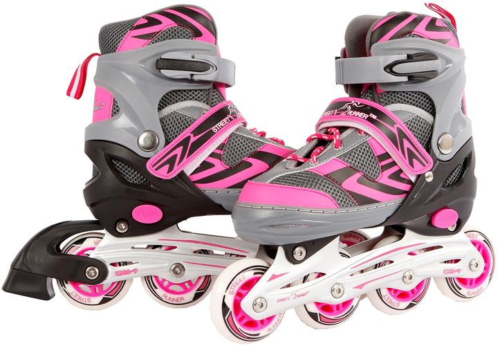 Productafbeelding Street Rider Schaatser roze/grijs (33, 34, 35, 36)
