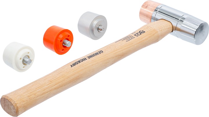 Immagine prodotto BGS Martello a testa intercambiabile Manico in Hickory Ø 35 mm (1310 g)