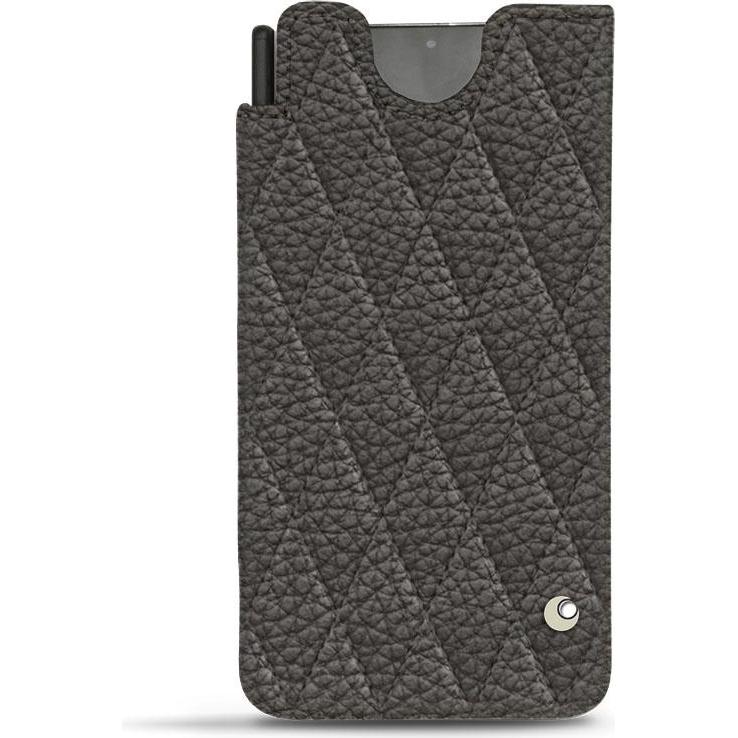 Thumbnail - Noreve Lederschutzhülle (Samsung Galaxy S21 Ultra), Smartphone Hülle, Grau