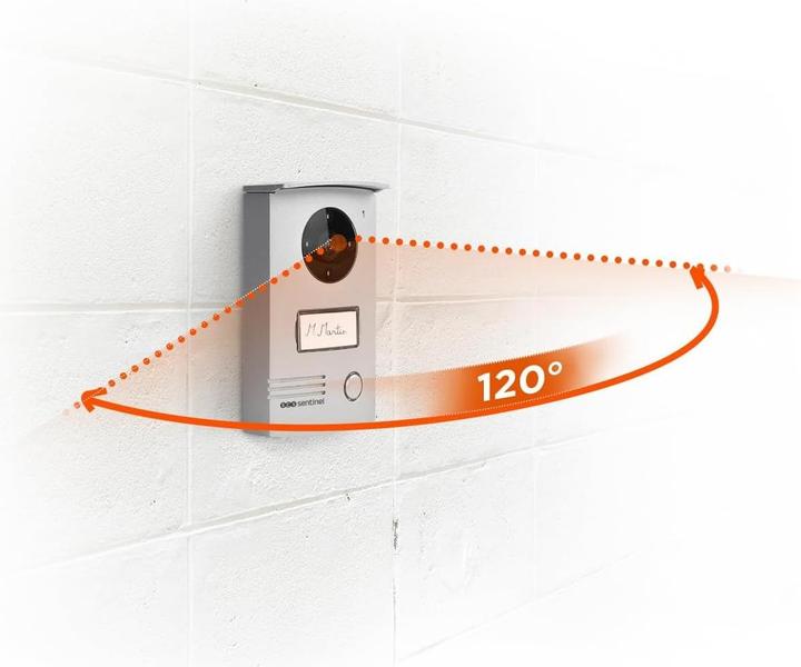 Produktbild SCS Sentinel Smarter Video-Türöffner VisioDoor 7+ 7" (Kabelgebunden, RFID)