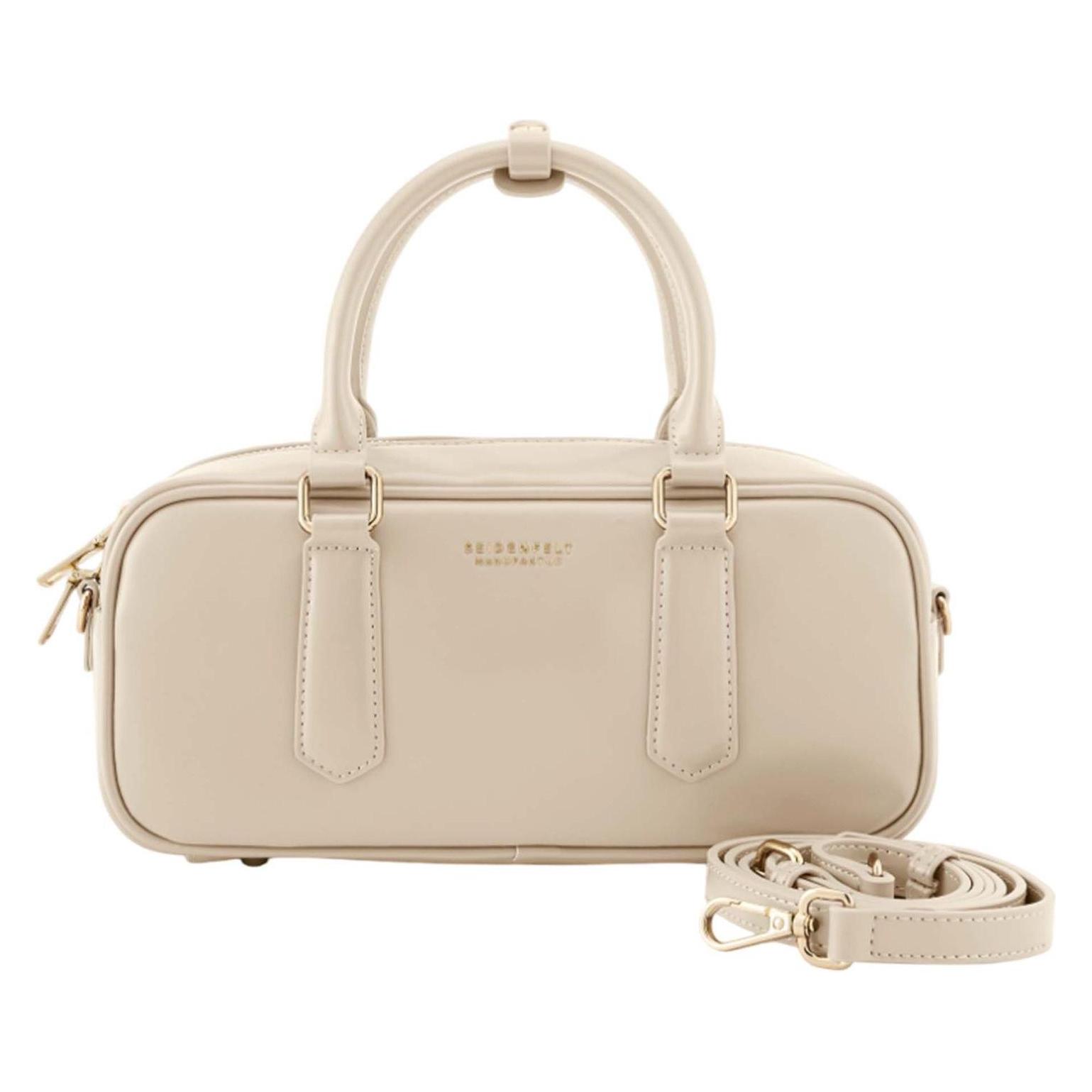 Seidenfelt, Damen, Handtasche, Arvaja Bowling Bag, Beige