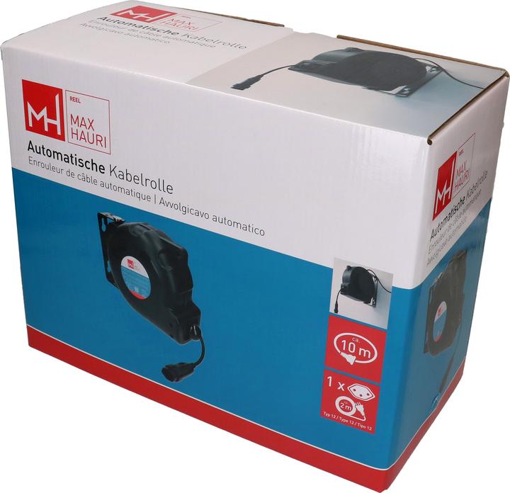 Actual product image Max Hauri maxReeL Automatic cable reel (10 m, 1.50 mm²)