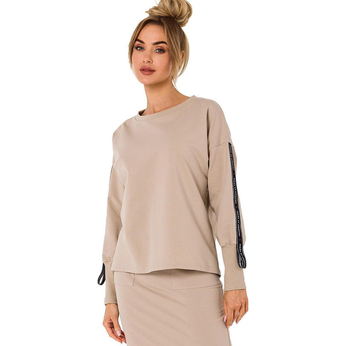 Made of Emotion, Herren, Pullover, Sweater Moe, Beige, (XXL)