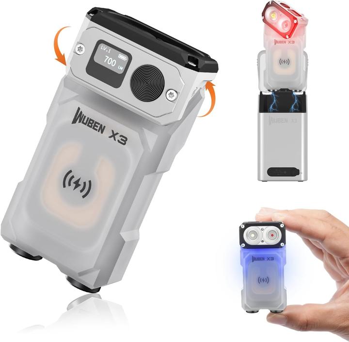 Immagine prodotto Wuben X3 (7 cm, 700 lm)