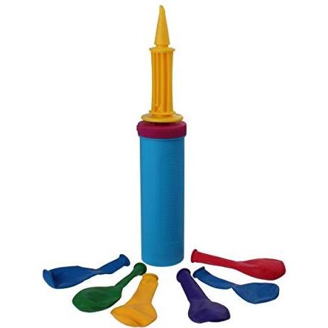 Erard Party Stars Ballonpumpe mit 6 Luftballons (6 x) (0029406)