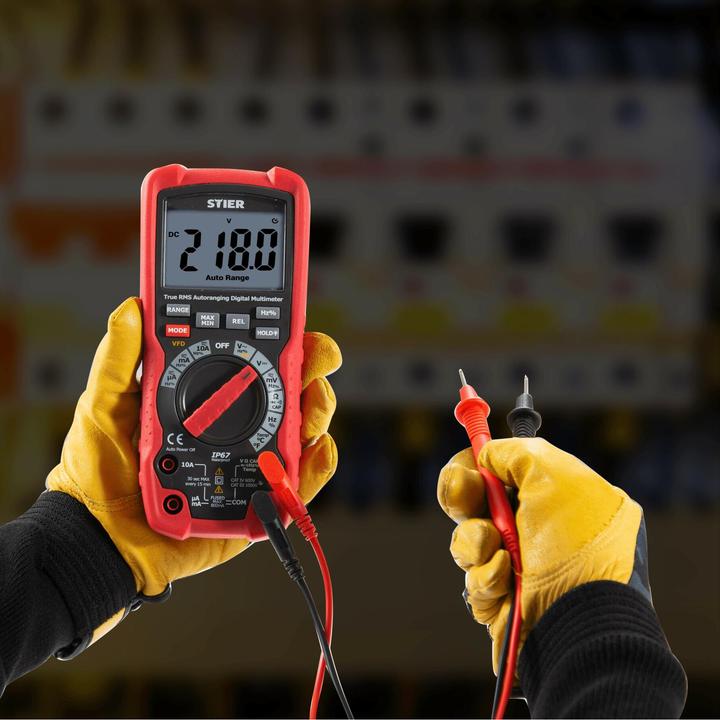 Produktbild Stier Profi Multimeter 60mV - 1000V AC/DC CAT III 1000V CAT IV 600V VFD RMS (CAT III 1000V, CAT IV 600V)