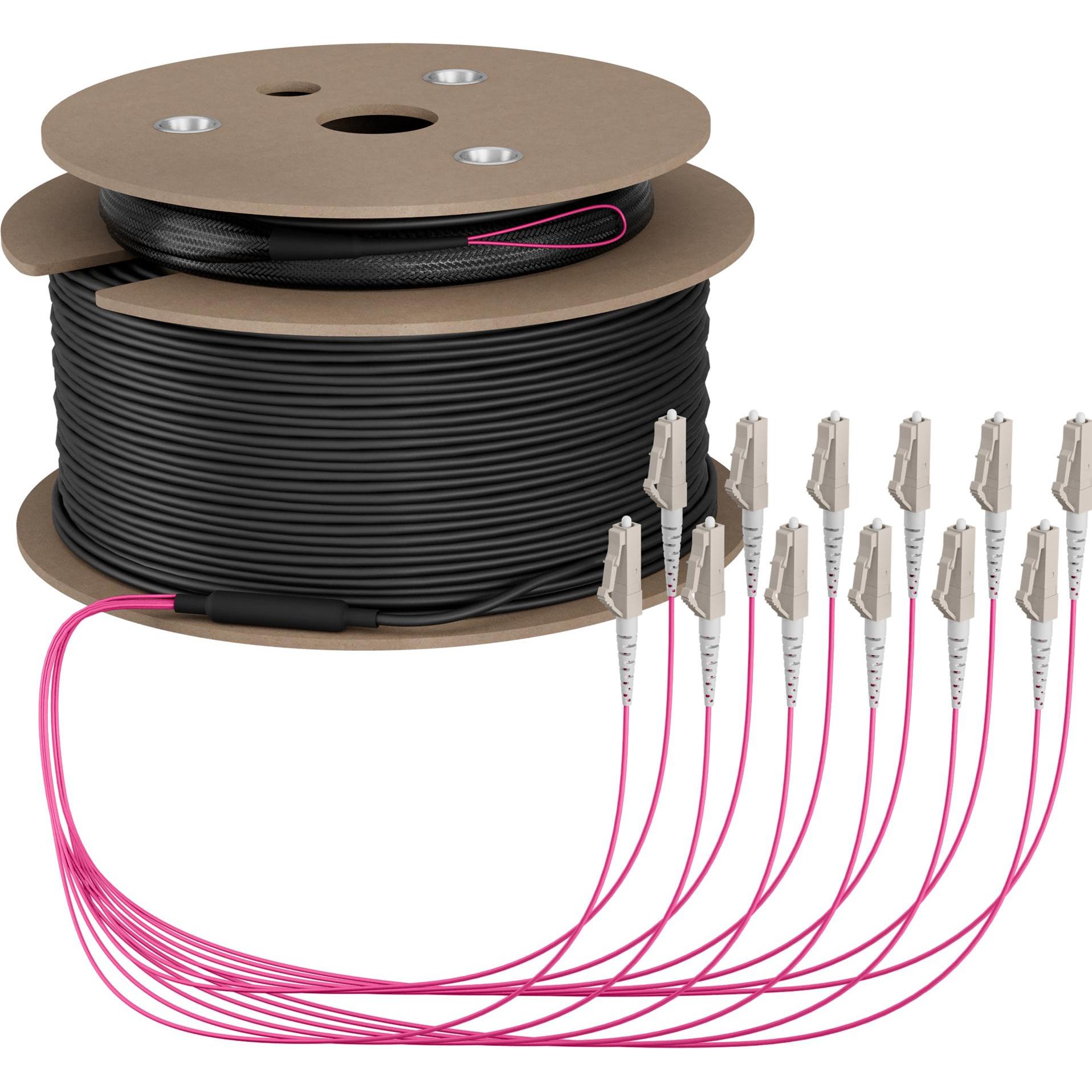 Thumbnail - EFB Elektronik Trunkkabel U-DQ ZN BH OM4 12G 1x12 LC-LC 150m Dca LSZH (150 m), Netzwerkkabel