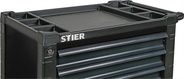 Image du produit Stier Servante d'atelier avec dispositif de protection et porte latérale (7 x)