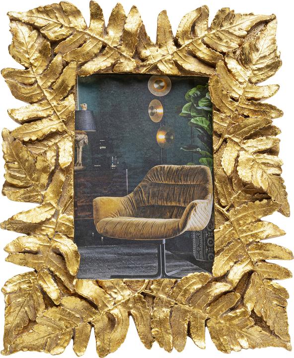 Kare Design Bilderrahmen Gold Leaves (10 x 15 cm)