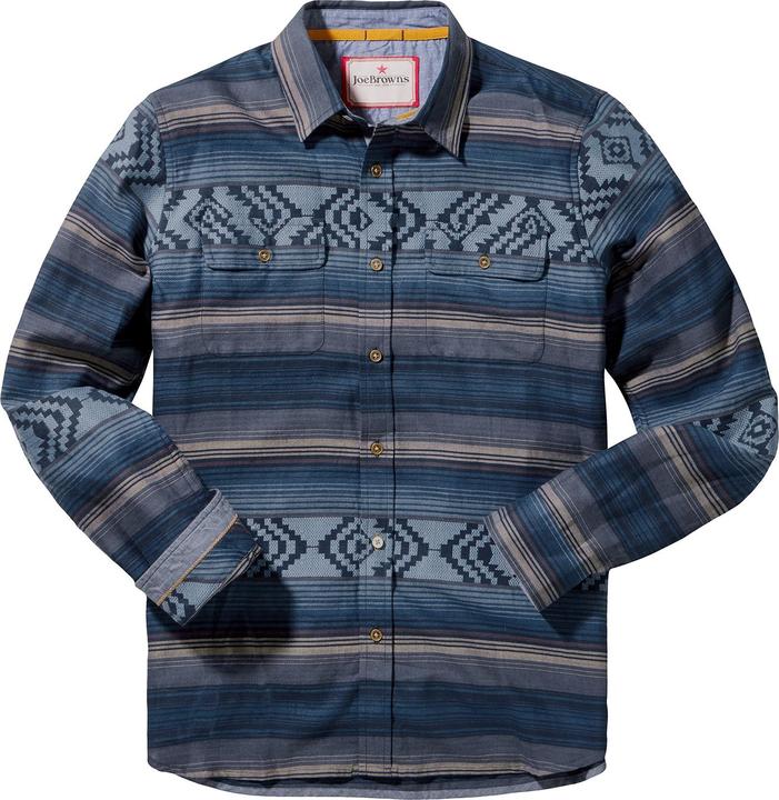 Actual product image Joe Browns Aztec Stripe Long Sleeve Shirt (S)