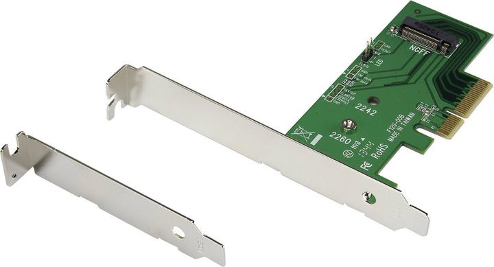 Image du produit Renkforce Adaptateur hôte PCIe M.2 NGFF Low Profile