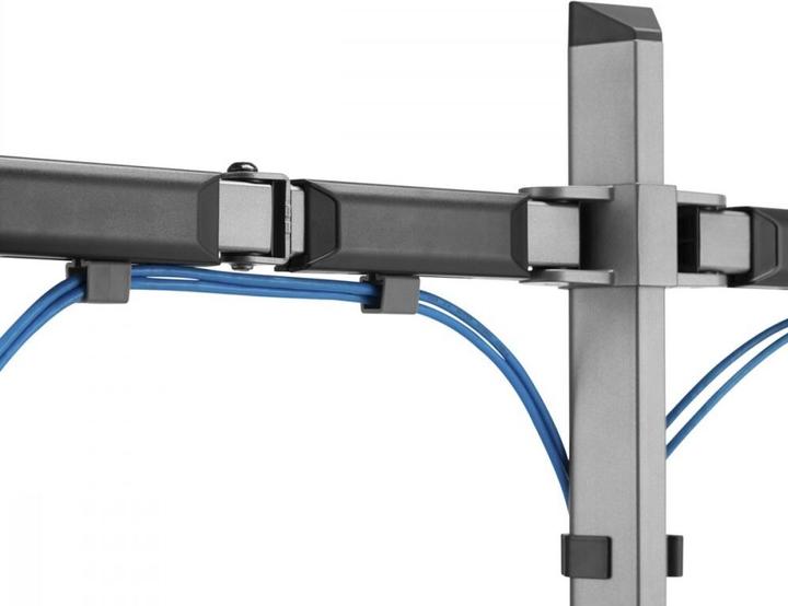 Produktbild Ergo Office Gelenkhalterung für zwei Deluxe-Monitore, 17"-32", max. 9kg, ER-449< (Tisch, 32")