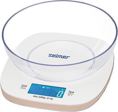 Zelmer ZKS1451 Kitchen Scale Countertop Square Electronic Kitchen Scale