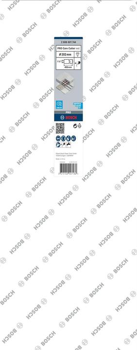 Produktbild Bosch Professional Zubehör PRO Core Cutter wet, 202 x 450 mm, 1 1/4-Zoll-UNC (202 Millimeter)