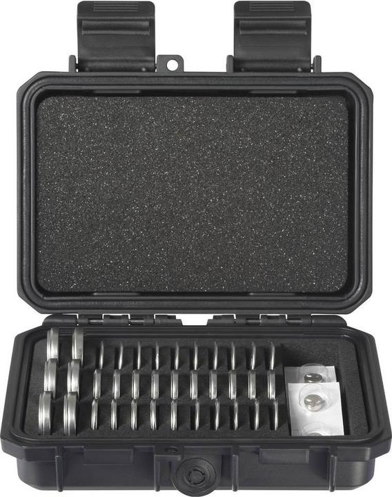 Actual product image Voltcraft Outdoor Batteriekoffer 36x CR 2016, CR 2025, CR 2032, CR 2320, CR 232