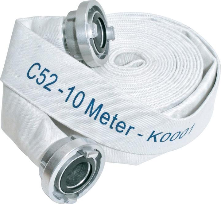 Produktbild Geka Karasto Bauflachschlauch mit C Kupplung 52 mm 15 Meter (15 m, 52 mm)