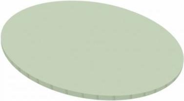 Plateau rond sauge 25cm