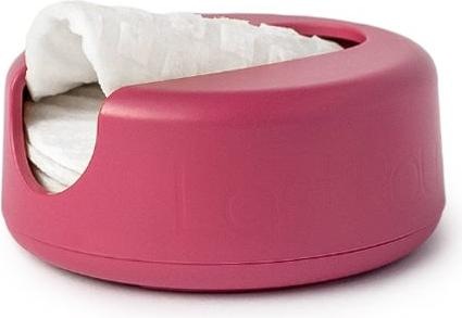 Actual product image LastObject LASTROUND Disp Reuse cotton pads red 6pcs.