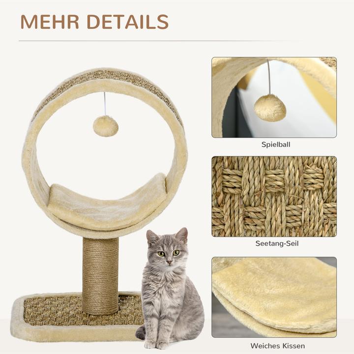 Image du produit Jamb Arbre à chat (56 cm, Crème, Marron)