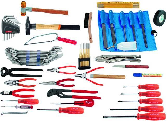 Actual product image Assembly tool set, 59-piece without container (59 pieces)