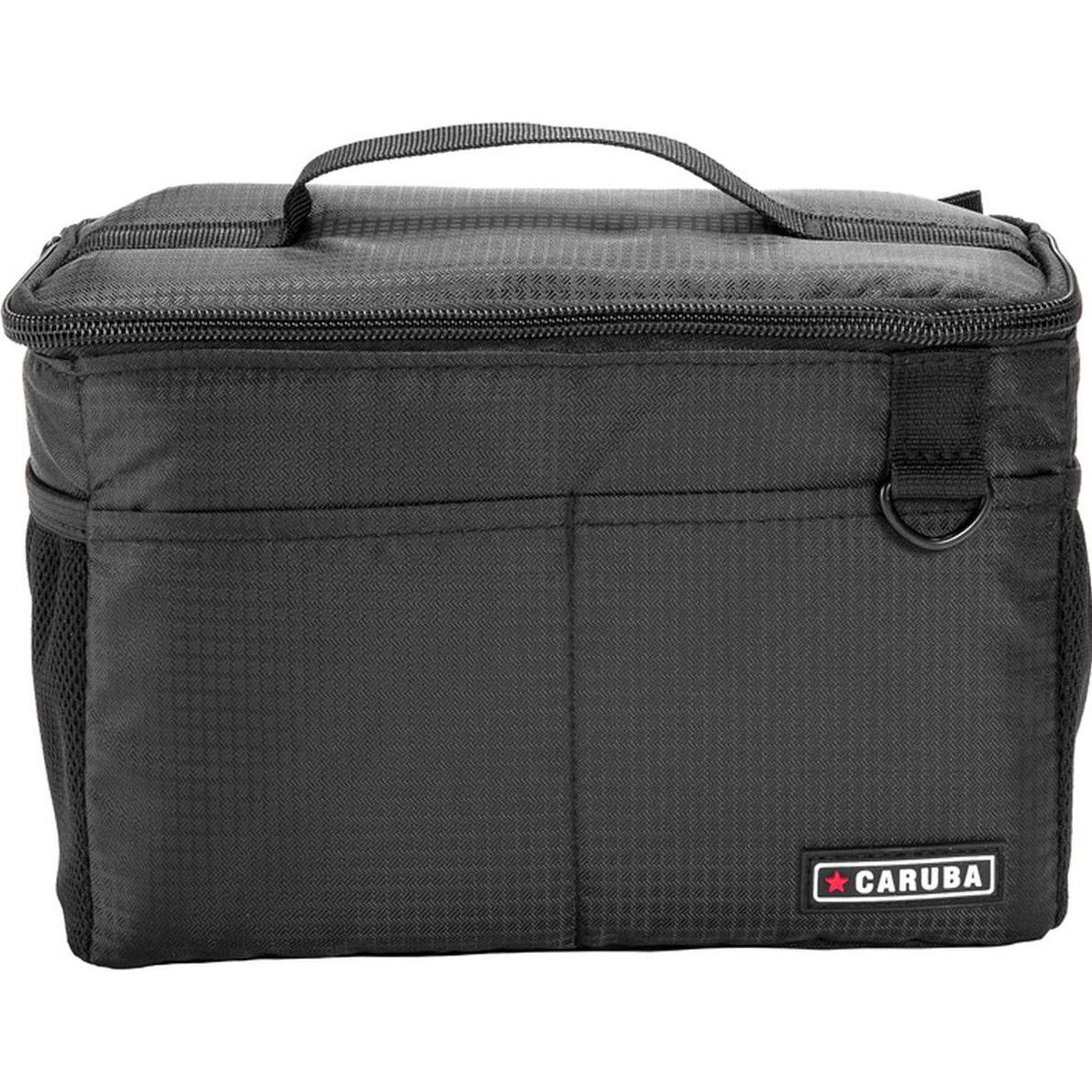 Caruba Inserisci Toploader M Zwart, Borsa fotocamera, Nero