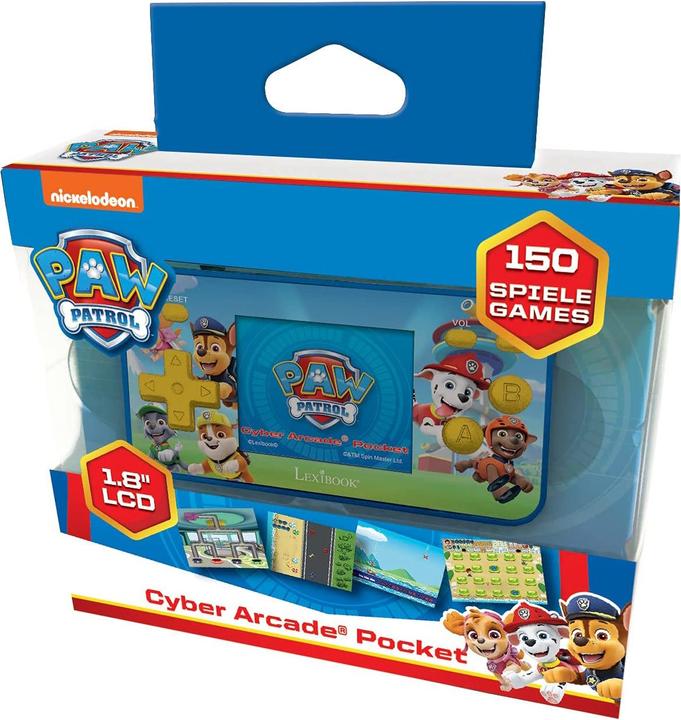 Produktbild Lexibook Handheld console Cyber Arcade® Pocket Paw Patrol - screen 1.8" 150 games incl. 10 with P