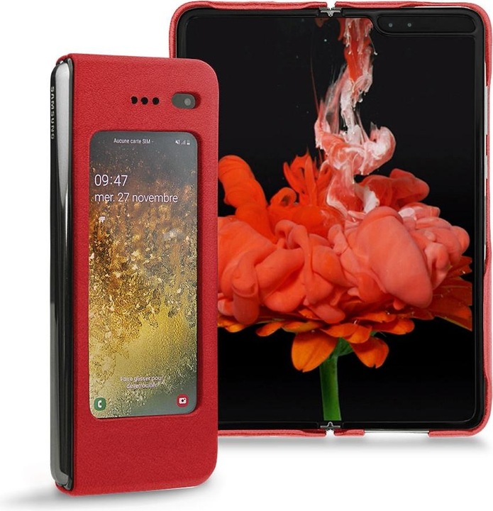 Actual product image Noreve Leather cover (Samsung Galaxy Fold)