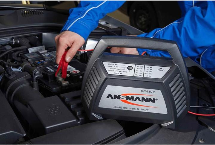 Actual product image Ansmann AutomatikLadegerät ALCT 624/10 (6V, 12V, 24V, 10 A)