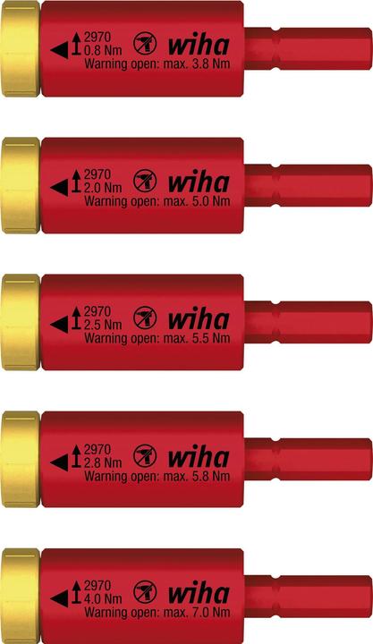Immagine prodotto Wiha Set easyTorque Adapter electric (Set)
