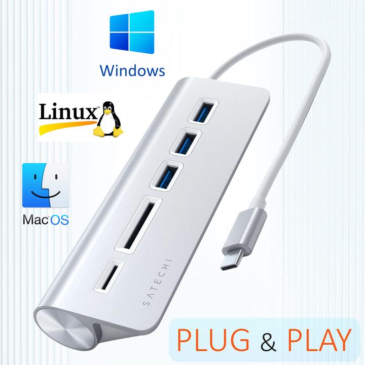 Produktbild Satechi St-Tchcrs (USB-C, 5 Ports)