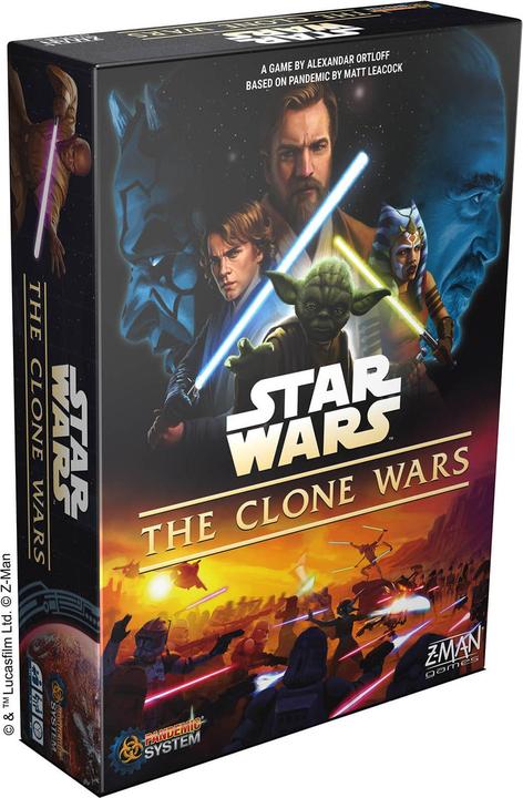 Produktbild Star Wars The Clone Wars (Pandemic System Game) (Englisch, 1 - 5 Spieler)