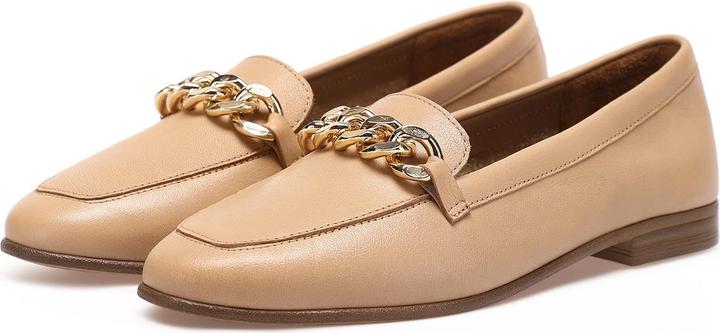 Immagine prodotto Inuovo Questa scarpa slip-on alla moda è realizzata in pelle di alta qualità e con una catena decorativa (40)
