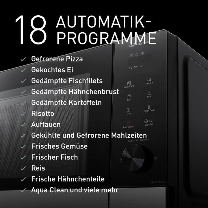 Actual product image Panasonic NN-GD38QSEPG (29 l)