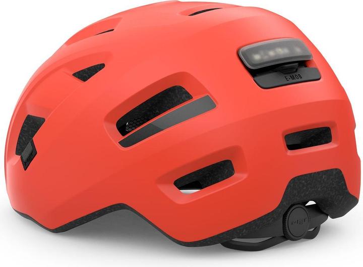 Productafbeelding MET E-Mob fietshelm - maat L - NTA8776 - Koraal (58 - 61 cm)
