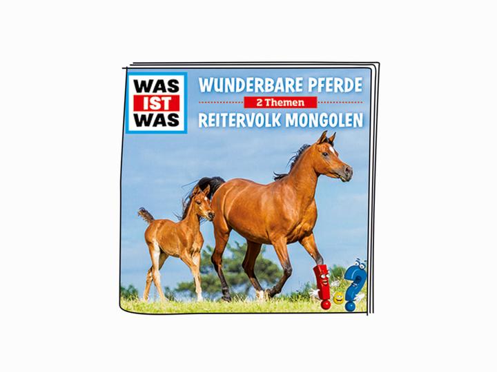 Actual product image Tonies What is what - Wonderful horses/riding people Mongols (German)