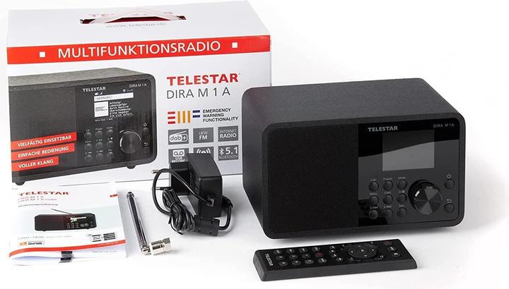 Actual product image Telestar DIRA M 1 A mobil (FM, DAB+, VHF, Web radio, Bluetooth, Wi-Fi)