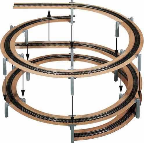 Actual product image Noch Track helix build-up circle (Track H0)