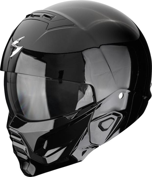Produktbild Scorpion Exo Scorpion Exo-Combat II Solid Jethelm Schwarz XL (XL)