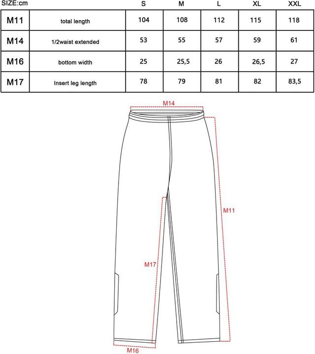 Actual product image Willex Waterproof suit (S)