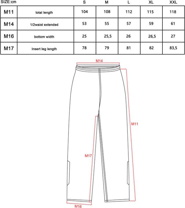 Actual product image Willex Waterproof suit (M)