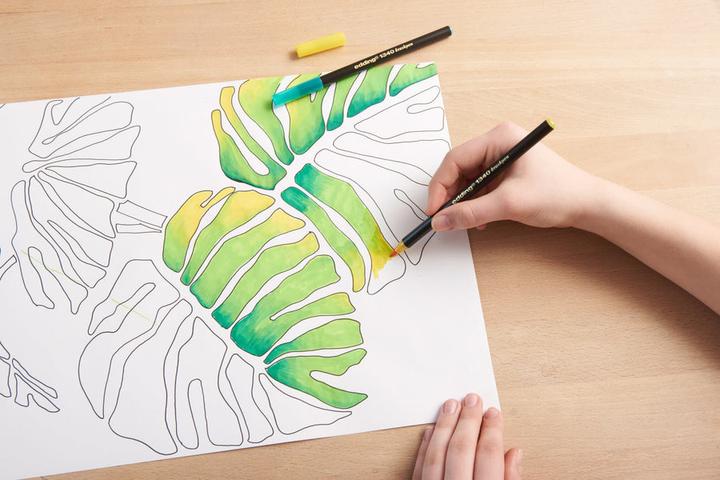 Produktbild Edding Pinselstift 1340 (Sortiert, 10 x)