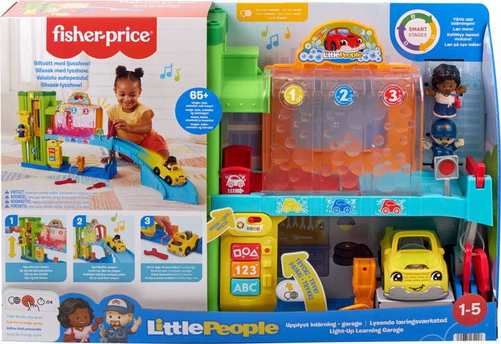 Actual product image Mattel Fisher-Price - Little People Car Center (Nordics) (HRC60)