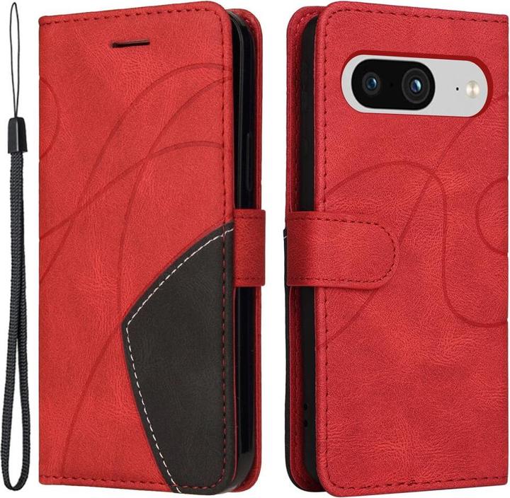 Cover-Discount Google Pixel 8 - Dual-color Etui Hülle rot (Google Pixel 8)
