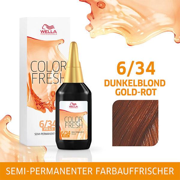 Produktbild Wella Color Fresh Acid (6/34 dunkelblond gold-rot)
