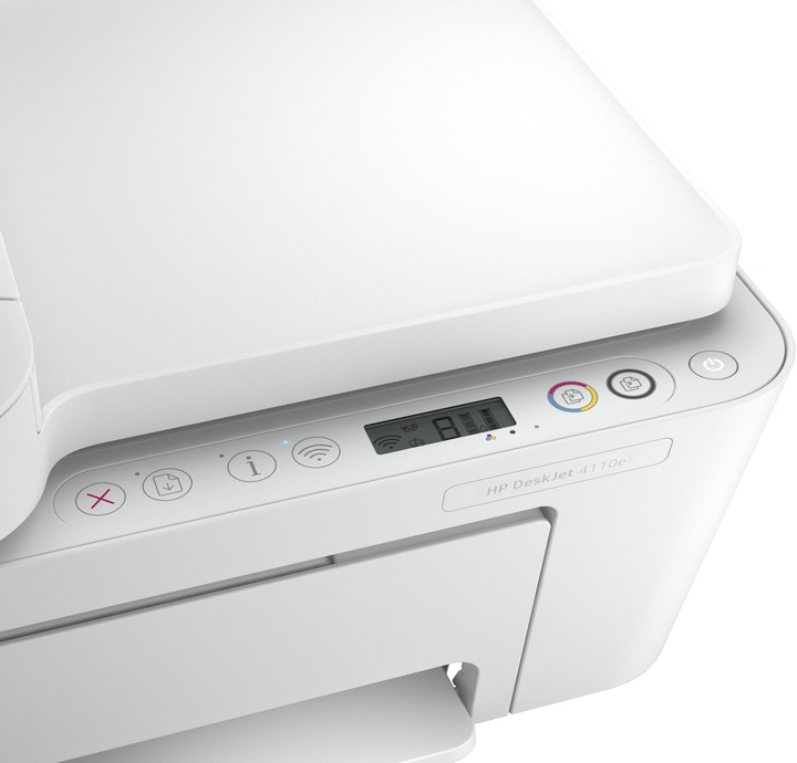 Actual product image HP DeskJet Plus 4110e All-in-One (Ink, Colour)