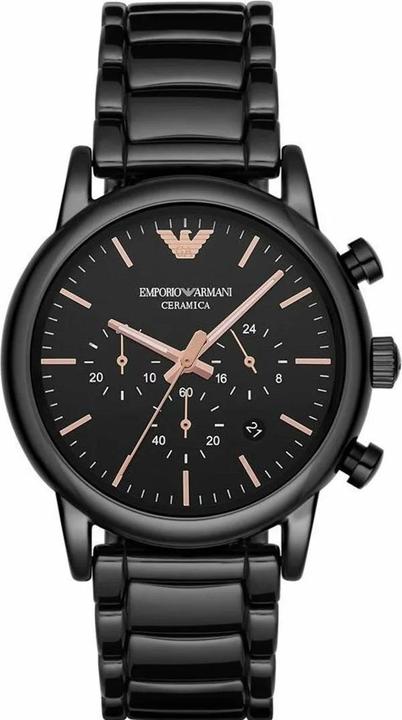 Produktbild Emporio Armani Luigi Ceramica Chronograph Herrenuhr (Analoguhr, 43 mm)