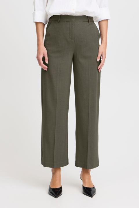 Actual product image B.young BYDANTA WIDE LEG PANTS 2 CROPPED 20815027 (44)