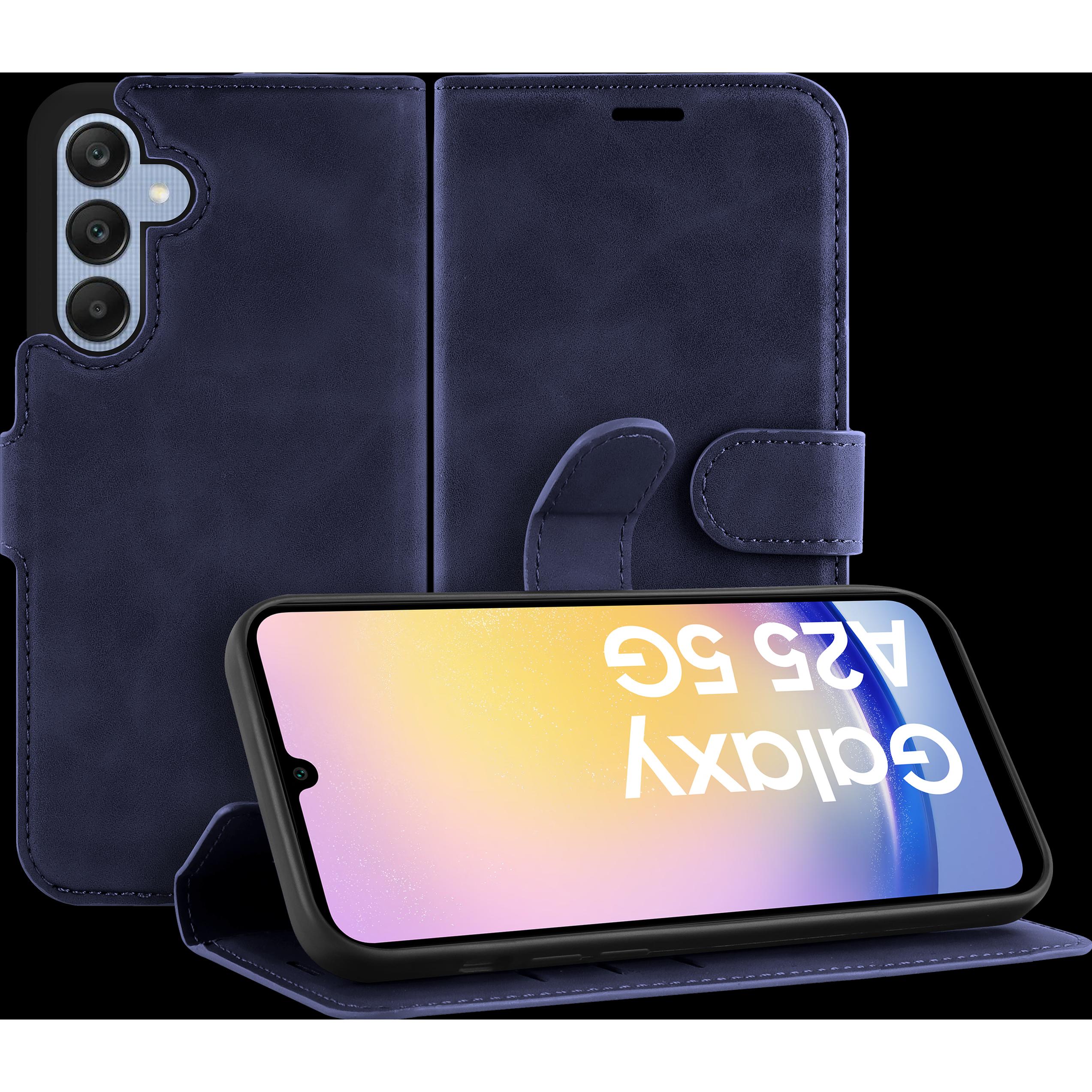Cazy Premium-Geldbörsen-Etui für Samsung Galaxy A25, Magnetisches Geldbörsen-Etui, Kartenfächer, Ständer (Samsung Galaxy...